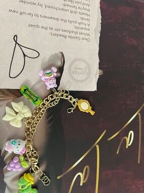 Charm junk bracelet $30.00